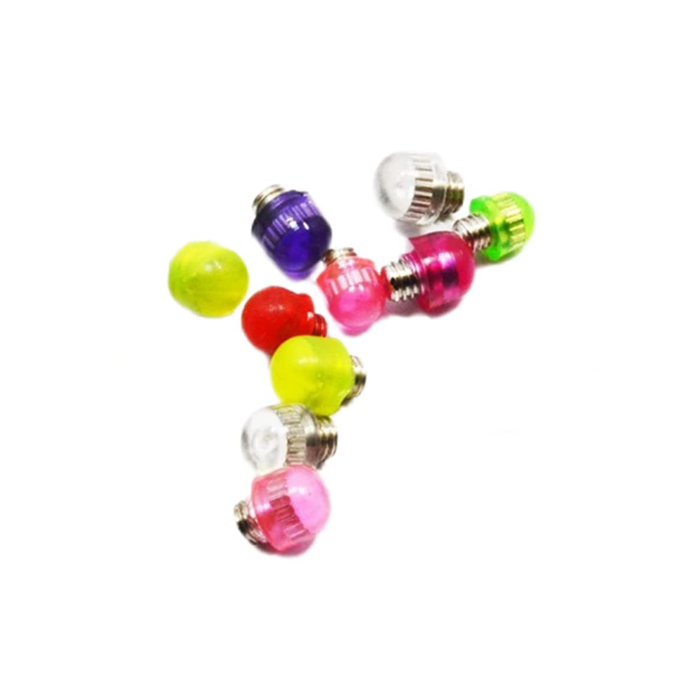 10 Pcs Hair Scissors Accessories Scissor Bumpers Silencer Mini Scissor Silencers Professional Scissors Mufflers for Salon Home Use (Random Color)