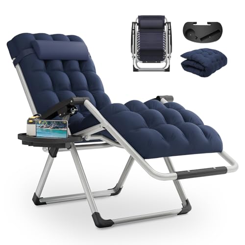 Athena Zero Gravity Lounge Chair - Blue