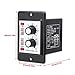 Eujgoov On Off Twin Timer Relay Knob Control Time Switch Short Period Repeat Cycle Intermittent Timer Interval Timer Day Night or 24 Hour ATDV-YC 6S-60M(AC(110/220v))