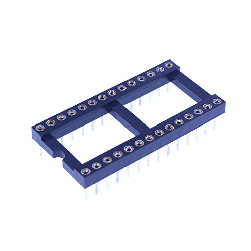 HUABAN 5�� 2.54mm�s�b�` �ۃs�� 18mm�� DIP-28 DIP28 IC�e�X�g�\�P�b�g�A�_�v�^�[�^�C�v