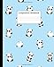 Composition Notebook: Pretty Wide Ruled Paper Notebook Journal | Cute Bright Blue Jungle Panda Wide Blank Lined Workbook for Teens Kids Students Girls for Home School College for Writing Notes.