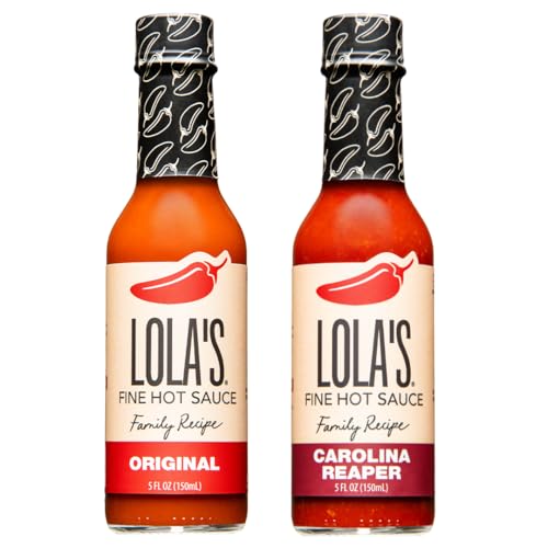 Lola's Fine Original Recipe & Carolina Reaper Hot Sauce –