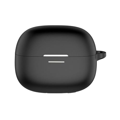 LUNBER-ARMOR�EFor Redmi Buds 8 Pro �P�[�X �V���R�� �V���v�� �ی�J�o�[ For Xiaomi �V���I�~ ���b�h�~�[ For �o�b�Y8 �v�� ���C�����X�C���z�� �J�o�[(�u���b�N)