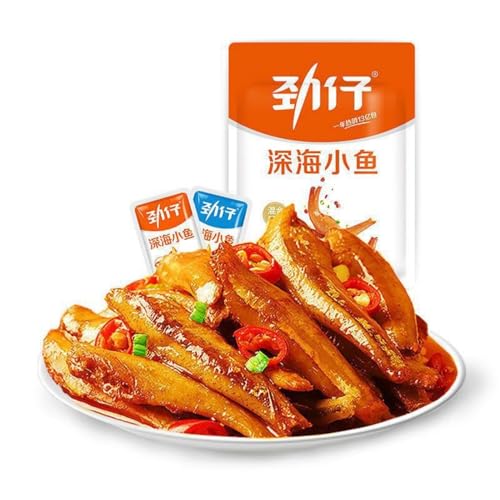 Leckere Fischsnacks - Natürliche Proteinquelle, 70g (10x7g) - Leckerer und gesunder Snack, perfekt für unterwegs, Schule und Büro