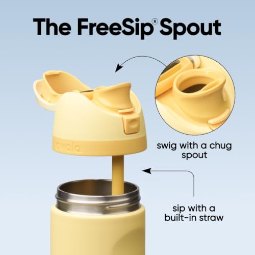 Image of FreeSip 24-oz. - Stainless Steel - Butter Half