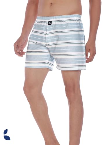 Image of Cotton Boxer Shorts for Men, Breathable, Comfortable & Lightweight (Pack of 2)
