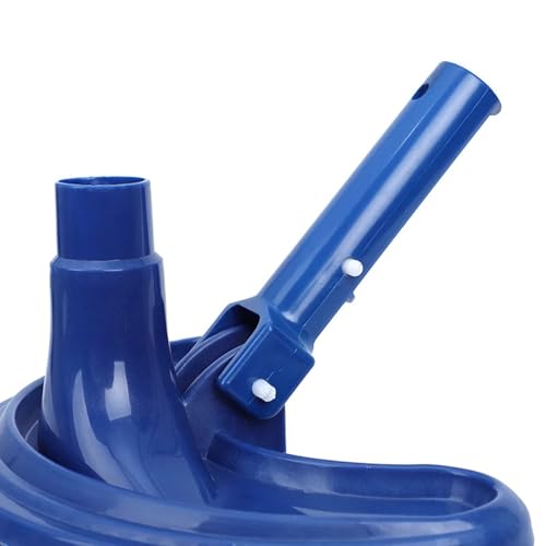 Limpiador de cepillo con cabezal de succión flexible para limpiar las esquinas de la piscina 5X 6