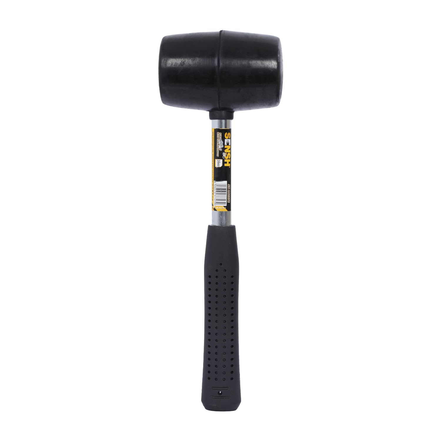 Rubber Mallet 16 oz (450 G) | Tubular Metal Handle | Solid Rubber Head | Ergonomic Non Slip Handle | Designed for Non Marking application such as Assembly, Flooring, Home & Professional-image-28