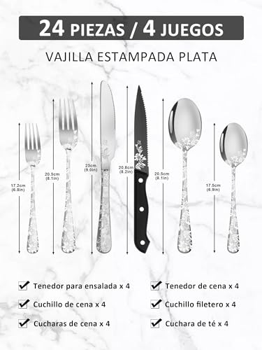 La Mejor review de Cubertería plata al mejor precio. 6 Imagen adicional