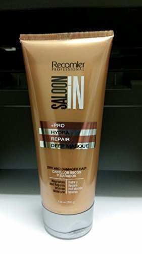 Recamier SalonIn Hydra Repair Deep Masque Dry and Brittle Hair | Cabello Reseco y Quebradizo 7.05 Ounces - 200 Mililiter