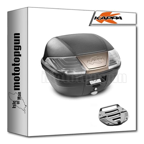 Protégez votre casque avec le top case Kappa K400NT et support MKN pour Bandit 600