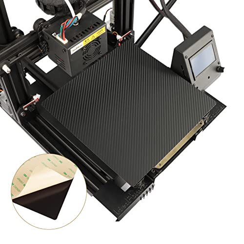 Image of New Double Print Bed PET+PEI Coated Spring Steel Sheet Bed Plate+ Magnetic Base for Ender 3 / Pro / 3S / v2, CR 20 / Pro, Ender 5 / Pro 3D Printer