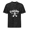 XUBLCX Troubadour Mens Black T-Shirt Graphic Tee Printed Unisex Shirt XXL #1