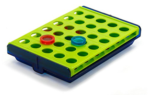 Ja-Ru Mini Connect Travel Game Board (1 Connect Game) Family Board Games For Kids And Adults. Original Pocket Travel Size Games. Fun Indoor & Outdoor Toys. Classic Checkers Party Favors. 3253-1P #TOP3