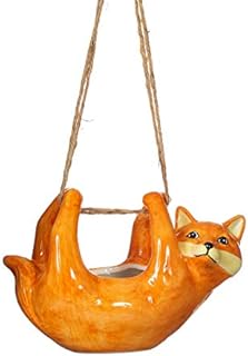 Sass & Belle Hanging Fox Planter