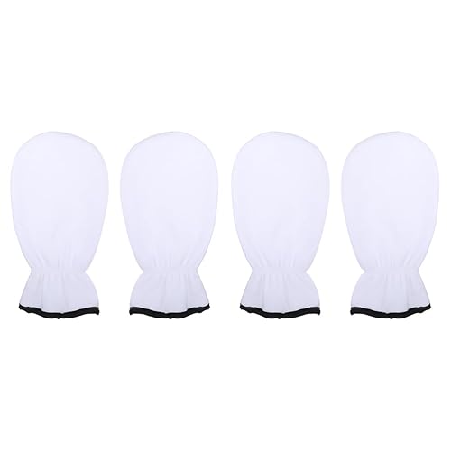 Uonlytech 2 pares de guantes de baño de cera de parafina para mujer, guantes de baño elásticos de parafina, guantes de baño aislados con calefacción