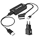 AMANKA Scart auf HDMI Kable Konverter, Adapter und Scart Kabel Full HD 1080P Video Audio Wandler für HDTV STB VHS Xbox PS3 Sky DVD Blu-ray usw