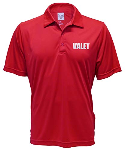 Valet Parking Staff Polo, uniforme para personal de estacionamiento, diseño reflectante, polo de rendimiento con control de humedad