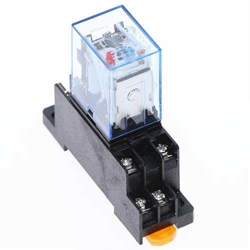 Relais électromagnétique DPDT double contact HH52P commutateur robuste DC 12V
