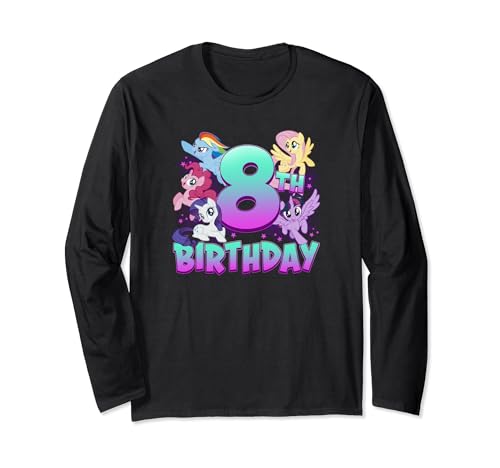 T-shirt My Little Pony 8 ans cadeau anniversaire manches longues