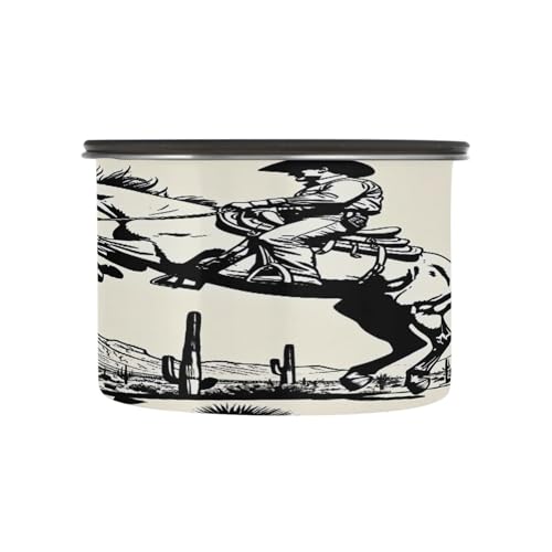 Envase para café hermético de acero inoxidable 17 oz Kigai