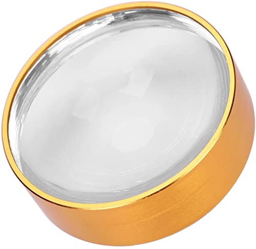 Lupa Dome 4X Mini Lupa de Mesa Portátil 72mm Lente Lupa Lupa Peso Papel Lente Meia Bola Ótica para C