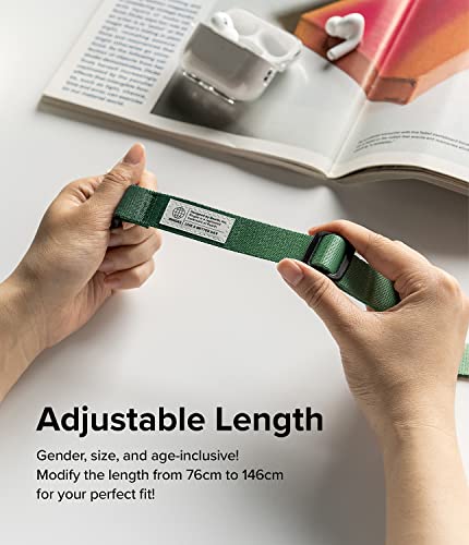 Image of Ringke Shoulder Strap [Dual-Ended Design] Adjustable Crossbody Strap, Anti-Theft Neck Lanyard for iPhone /Galaxy /Pixel Phone Cases, Cameras, etc