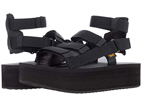 Teva Women's Flatform Mevia Adjustable Quick-Drying Casual Sandals Flat