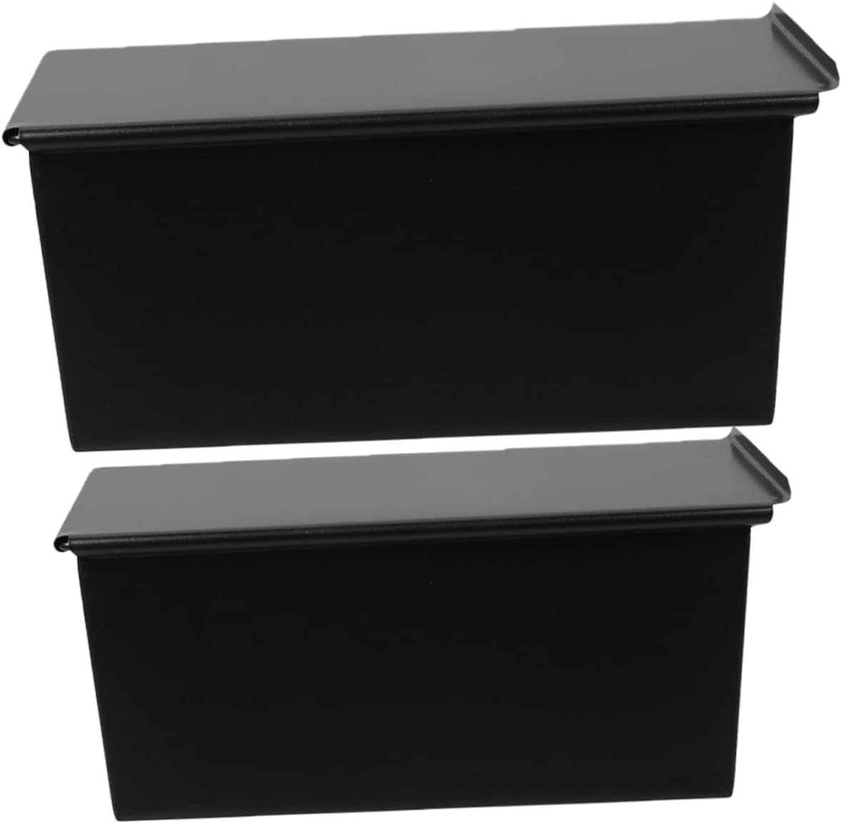 2pcs Nonstick Toast Mold Lid Carbon Steel Bread Pan for Baking Delicious Loaves for Family Gatherings and Everyday Use