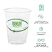 ECO PRODUCTS GreenStripe Clear Compostable 7oz PLA Plastic Cups, Pack of 50, Disposable Renewable Plant-Based Cold Cups, For Cold Drinks & Snacks, BPI Certified, ASTM Compliant. 3