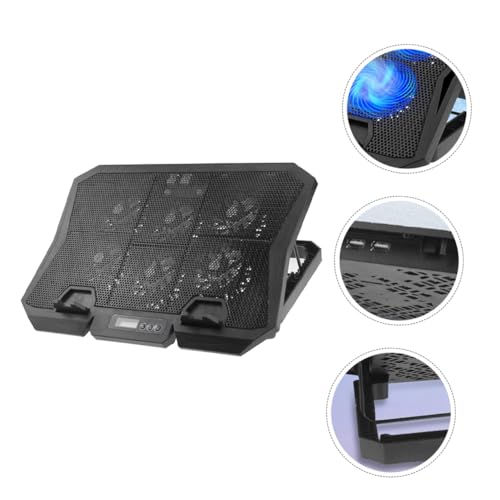 Base de enfriamiento para laptop con ventilador ajustable para 15.6 pulgadas miniatura 5
