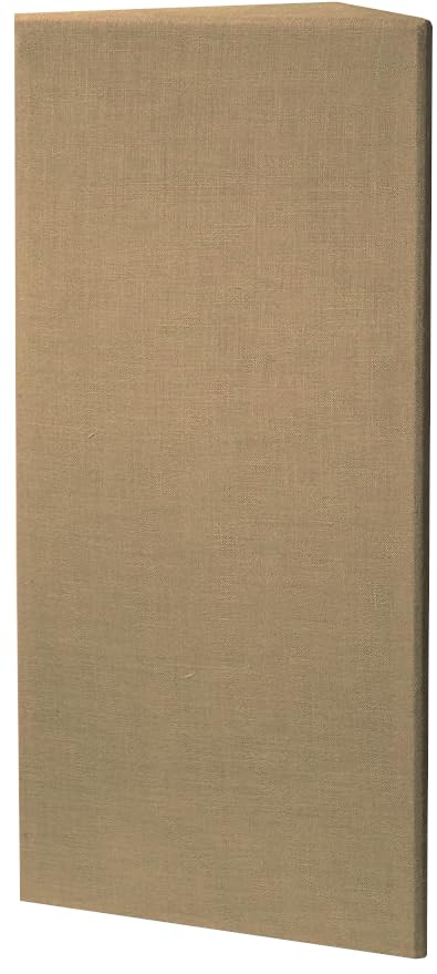 ATS Acoustics Corner Bass Trap, Full Frequency Range, NRC 1.60, 24" x 48" x 13" (Natural)