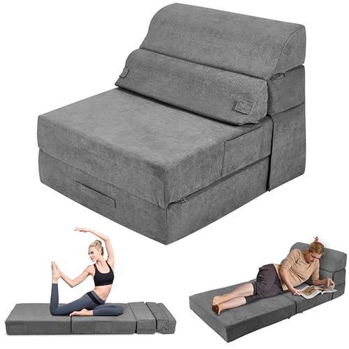 LitaiL Comfy Folding Sofa Bed - Convertible Sleeper Sofa Fold Out...