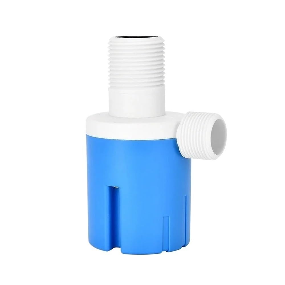 Water Ball Valve Automatic Stop Water Inlet Valve, Level Control, Tank Tower Pool Float Switch(White,1inch)