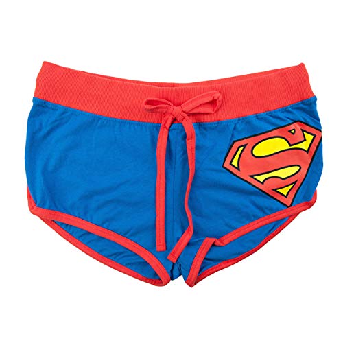 Bioworld Juniors Girls DC Comics Booty Shorts - X-Large - Superman Bioworld Juniors Girls DC Comics Booty Shorts - X-Large - Superman