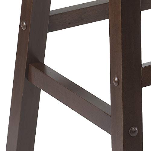 Winsome Mona Stool, 29", Antique Walnut #TOP4
