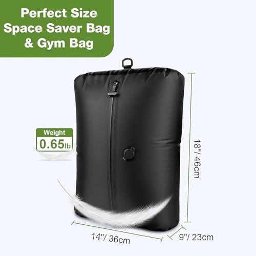 Bolsas de compresión al vacío para mochileros y viajes de negocios sin exceso de equipaje 6