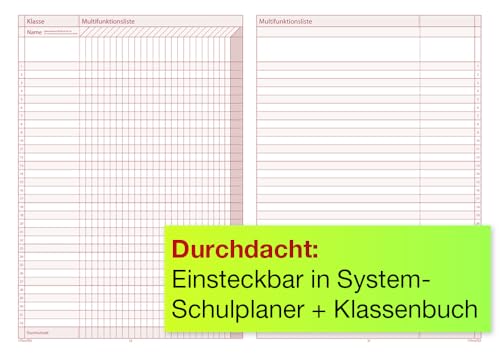 TimeTEX Heft Schüler-Anwesenheit A4