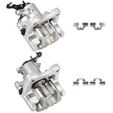 OCPTY Rear Left Right Brake Calipers Compatible For 2010-2013 For Audi For A3|2013-2019 For Volkswagen For Beetle|2011 For Volkswagen For Golf|2012-2018 For Volkswagen For Jetta[2PCS]