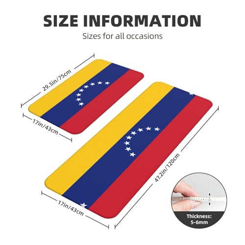 Alfombrillas de cocina con la bandera de Venezuela: dale confort y color a tu hogar 3