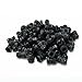 Tusrai 100 pcs Waterproof PG7 Cable Gland Connector Black Plastic Adjustable IP68 M12 Thread Cable Gland with Locknut Rubber Ring for 3.5-6mm Wire