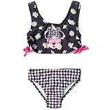 Picture of Disney Minnie Mouse Big Girls Bikini Top and Bottom Black/Multicolor 14-16