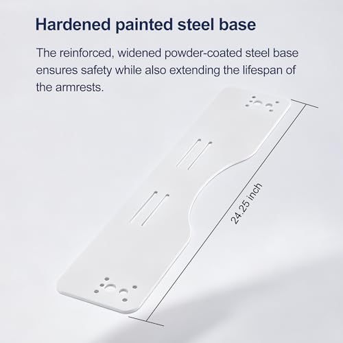 Toilet Safety Rails for Seniors with Space Saving Flip-Up Armrests, Toilet Support Rails for Seniors and Disabled, Pregnant Women, Grab Bars Toilet Safety Frame for Bathroom by Lamanelle - Image 9