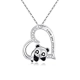 panda allrad diesel 💕Ideale Geschenkauswahl💕: Es wird in einer hübschen Geschenkbox geliefert. Es ist großartig für Frauen, die Panda und Natur lieben. Ideales Geschenk für Mama, Oma, Freundin, Tochter, Freunde. Perfektes Geschenk für Weihnachten, Halloween, Geburtstag, Hochzeitstag oder besondere Anlässe.