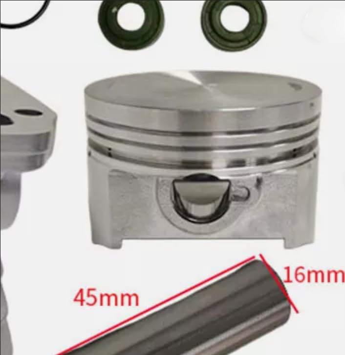 Kit de cilindro de motocicleta 70mm de alta resistencia para CG300 7