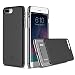 iPhone 7 PLUS Case (5.5") DesignSkin Slider Slim [S2] :Best Seller Credit ID Transportation Card Slot Ultra Slim Perfect Fit Dual PC Layer Protective Cover Holder Storage Wallet Case (Titanium Black)