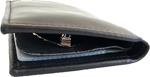 HERO'S PRIDE BI-FOLD RECESSED 5 PT STAR BADGE WALLET, Black, 2-5/8 in X 2-5/8 in4