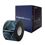  Magnetic Tape® (Pack de 2) 5mx5cm, Venda elástica adhesiva con partículas magnéticas, Kinesiotape, Vendaje neuromuscular, Kinesiology tape, Sport tape