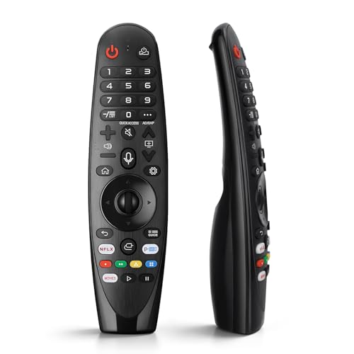 Mando a distancia de repuesto para LG Smart TV OLED QNED NanoCell UHD 4K/8K – AKB75855501 Mando a distancia universal para LG Magic Remote AN-MR20GA MR21GA
