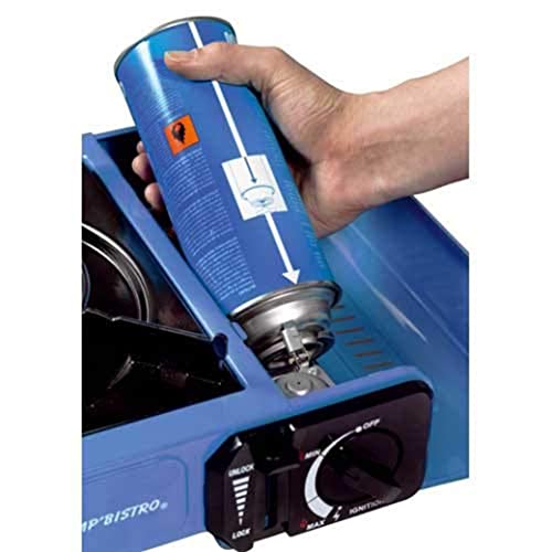 Image of CAMPINGAZ Compact Butane Gas Canister, Perfect for Camping & Outdoor Cooking (Blue, 12)
